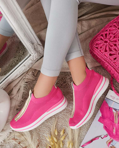 Royalfashion Женские спортивные туфли-слипы с надписью Cerppa