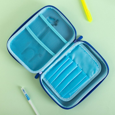 Синий детский пенал