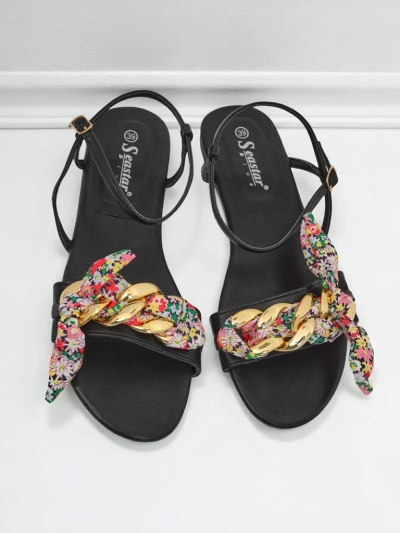 Royalfashion Женские сандалии на плоской подошве BareLuxe