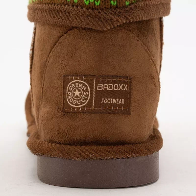 OUTLET Светло-коричневые зимние ботинки для детей от Snowii - Обувь