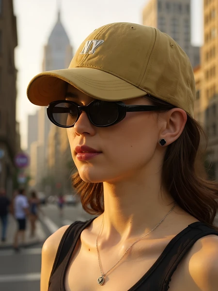 Royalfashion Unisex NY beisbolo kepurė