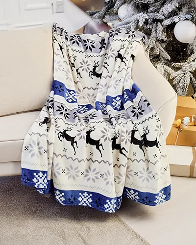 Royalfashion Kalėdinė antklodė 200x220