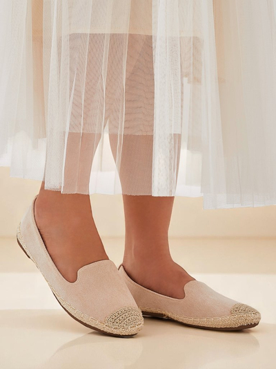 Royalfashion moteriškos espadrilės iš eko zomšos Bombei