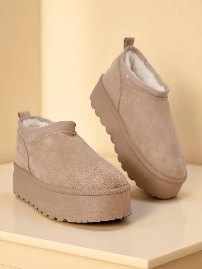 Royalfashion Moteriški trumpi batai a'la sniego batai Ozozi