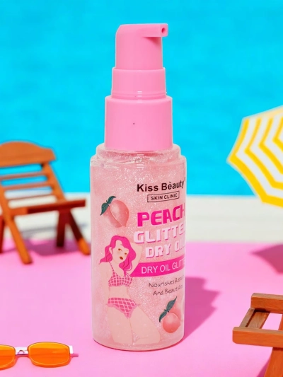 Summer Spray – Veido ir kūno skystas higlighteris Persikinis