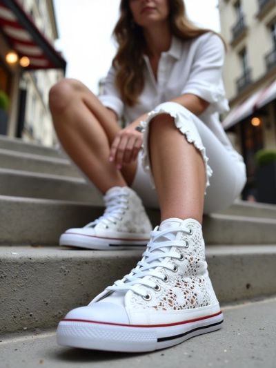 Royalfashion Женские перфорированные кроссовки Limme