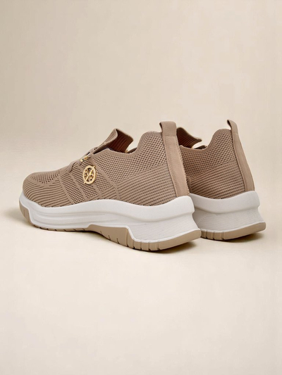 Royalfashion Женские тканевые спортивные слипоны Teletta