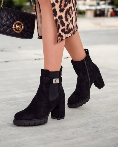 Royalfashion Moteriški batų kulno batai Effo