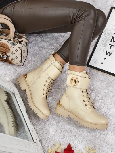 Moteriški aulinukai-batai Lorice su dekoracijomis