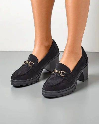 Royalfashion Женские туфли-лоферы на каблуке Tollinge