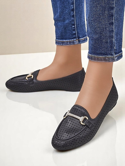 Royalfashion Rafalle ажурные женские лоферы
