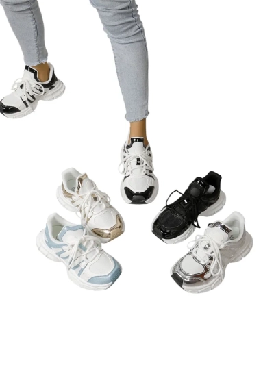 Royalfashion Moteriški sportiniai sneakersai storesniu padu Loness