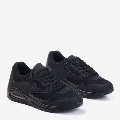Czarne męskie sportowe buty Soliak - Obuwie	 