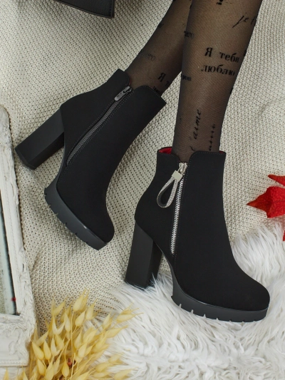 Moteriški eko odos aulinukai su storu kulnu Marellin