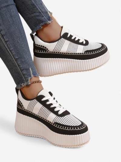 Royalfashion Женские платформенные кроссовки Siserra