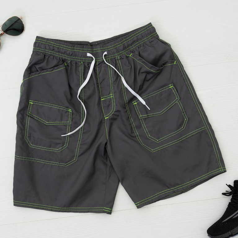 Pilki vyriški sportiniai šortai Šortai - drabužiai
