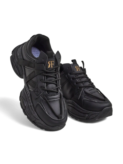 Royalfashion moteriški sportiniai sneakers ant storesnės padangos Quensi