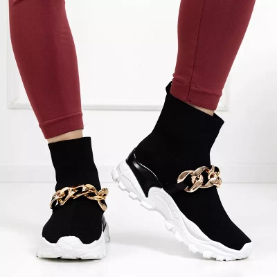 OUTLET Женские черные кроссовки Lucre - Обувь