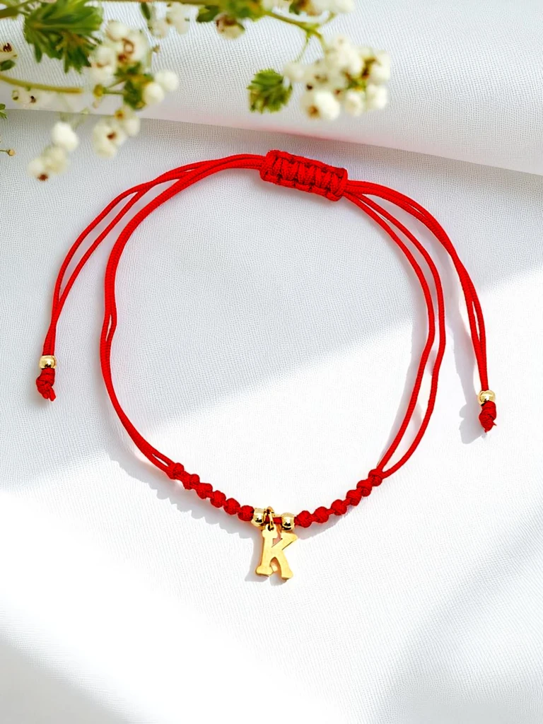 Moteriška apyrankė su raide K