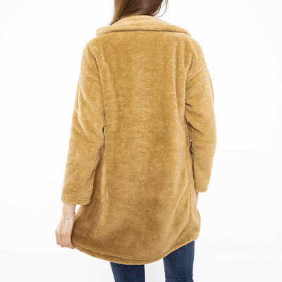 Šilti moteriški megztiniai su kupranugario spalvos sagomis - Drabužiai