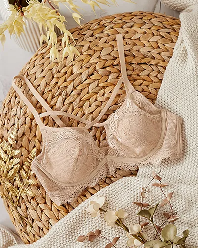 "Royalfashion" Moteriška liemenėlė su dekoratyvinėmis petnešėlėmis