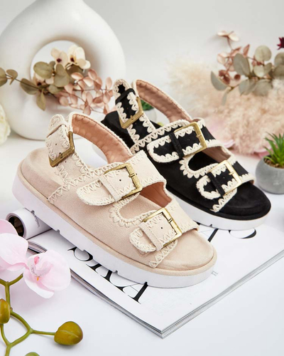Royalfashion Женские замшевые сандалии Lunnay eko