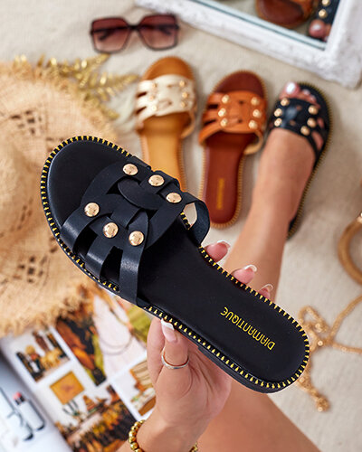 "Royalfashion" Moteriškos basutės "Erole" plokščiu padu