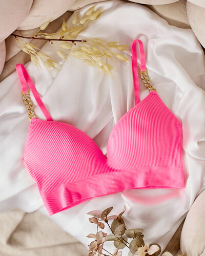 "Royalfashion" Moteriška briaunuota liemenėlė su dekoratyvinėmis petnešėlėmis