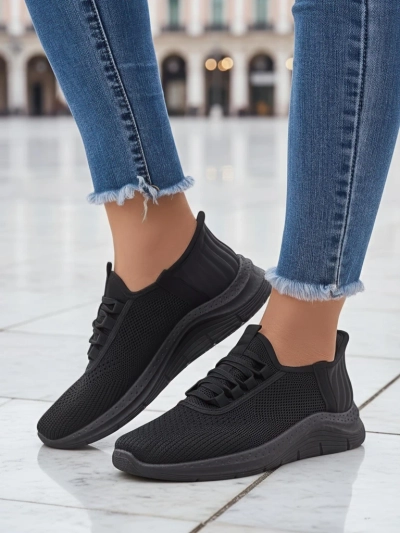 Royalfashion Женские текстильные спортивные туфли без шнурков Arrate