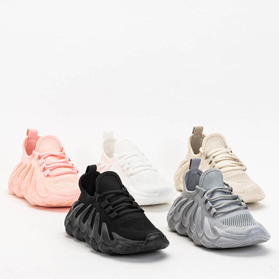 Бежевые женские кроссовки Octapiso