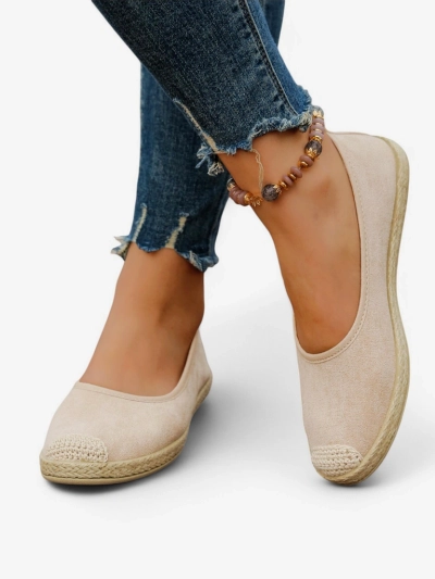 Royalfashion moterų ekosuedinės espadrilės Aroles