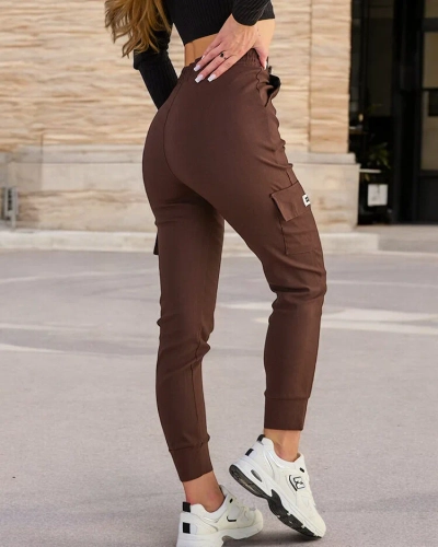 Royalfashion Женские боевые брюки из хлопковой ткани