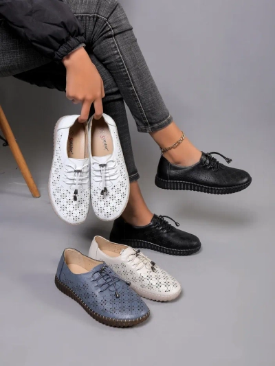 Royalfashion moteriški šlepetės Aeratiniai Batai Goffies