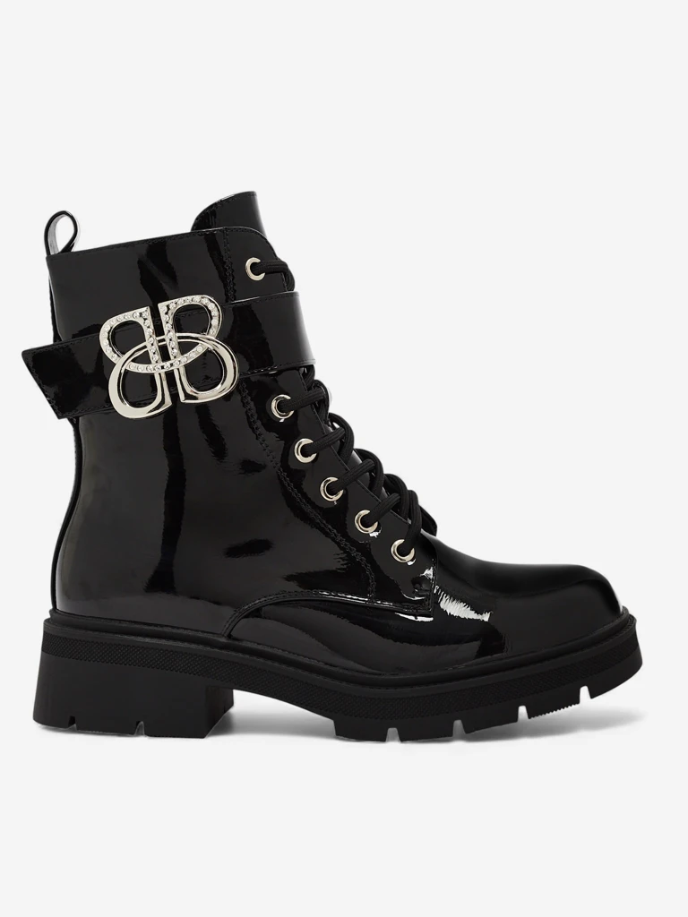 Женские черные кожаные элегантные ботинки Luna на осень