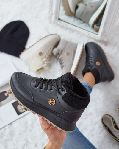 "Royalfashion" moteriški sportiniai bateliai "Frozit Faux Fur Warmed Sneakers"
