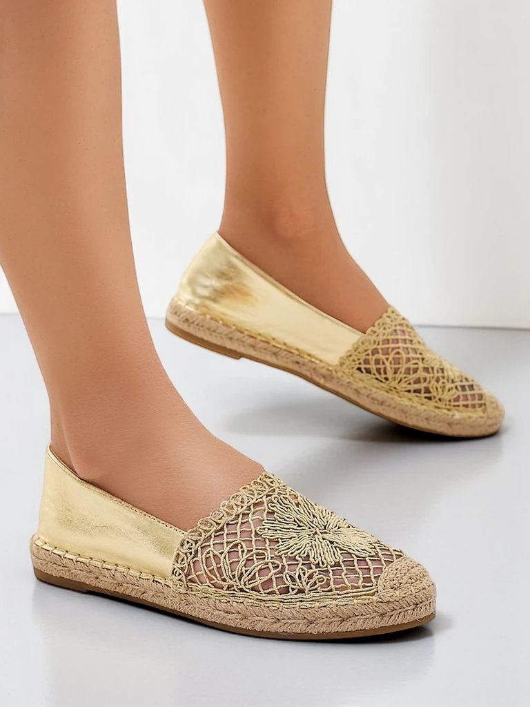 Royalfashion moteriški perforuoti espadriliai Verela