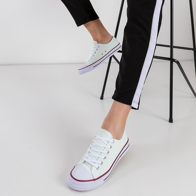 Białe trampki damskie Noenoes - Obuwie