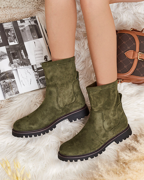 Royalfashion Сапоги женские Gebimma из экозамши