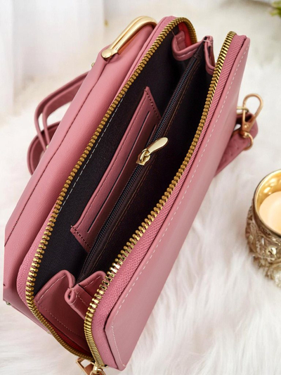 Royalfashion Daugiafunkcinė rankinė-pinigine su dirželiu Quilted Charm