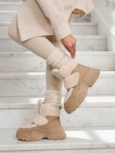 Royalfashion Женские снежные сапоги с овчиной Segulla