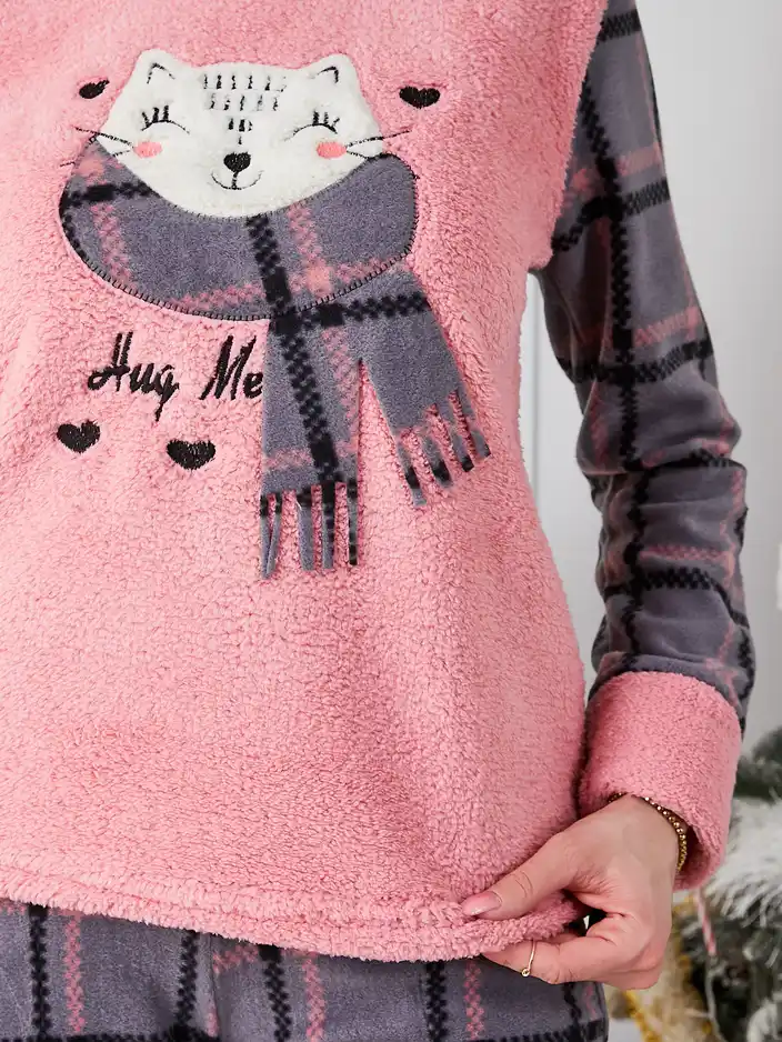 Пижамы с клетчатым узором Royalfashion для женщин