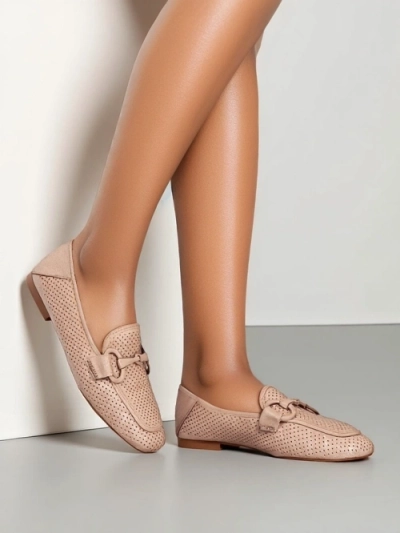 Royalfashion Perforuotos moterų loafers Laamba