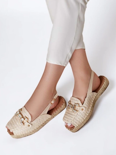 "Royalfashion" Moteriškos espadrilės atvirais pirštais