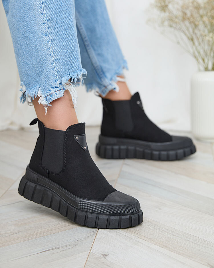 Royalfashion Juodi moteriški aukštakulniai Nexeri