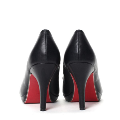 Czarne klasyczne czółenka Winnea - Obuwie