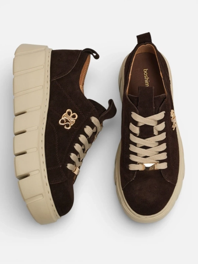 Sportiniai moteriški sportbačiai iš natūralios odos Renos