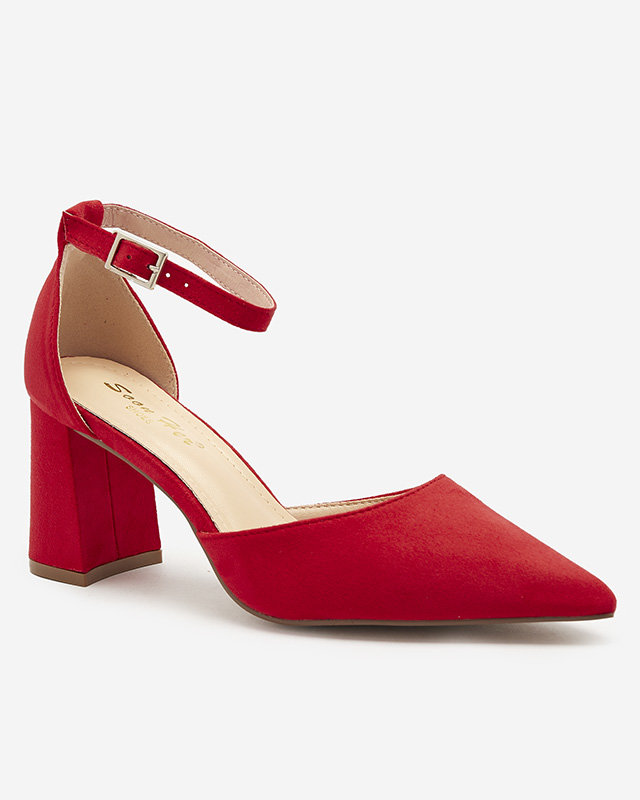 Красные женские босоножки Derra - Обувь