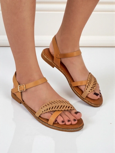 Royalfashion Женские сандалии на плоской подошве Willow Grace