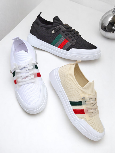 Royalfashion Женские кроссовки с цветными полосками Ettas