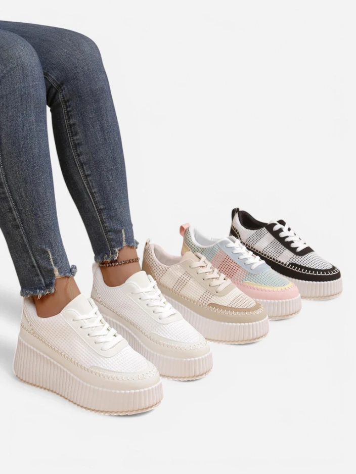 Royalfashion Женские платформенные кроссовки Siserra